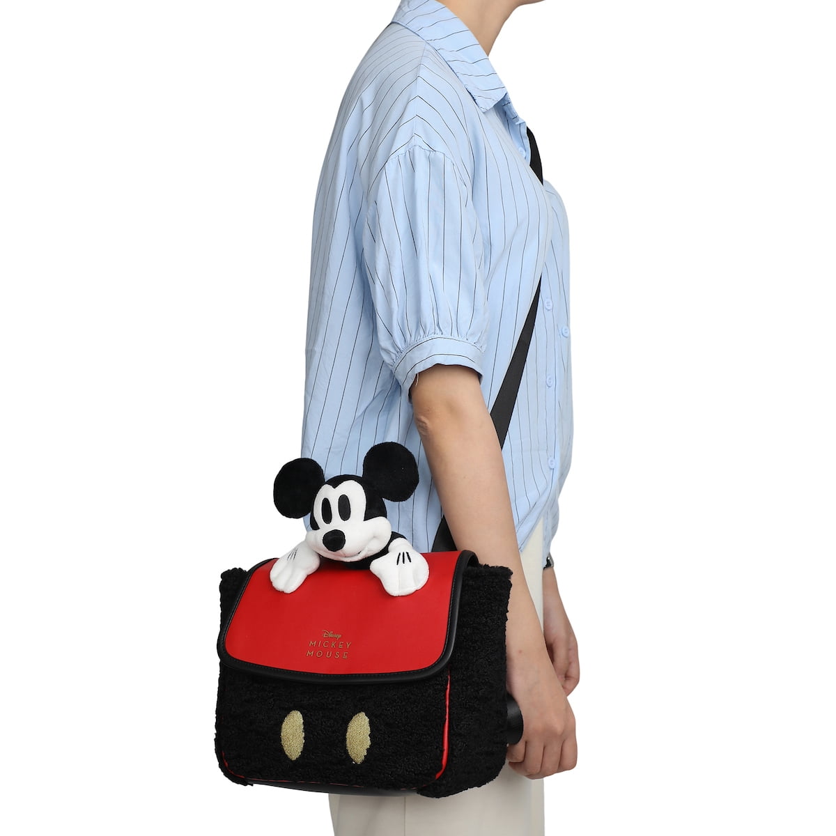 Disney Mickey Mouse Peek-A-Boo Convertible Mini Backpack 