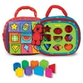 Melissa & Doug K's Kids TakeAlong Shape Sorter Baby Toy With 2Sided Activity Bag and 9