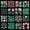 Black Pink Green, variant on jejeloiu Retro Floral 7 Pieces Full Size Bedding Sets For Girls,Patchwork Pattern Full Size Bed in a Bag,Purple Black White,Reversible
