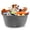 Grey, variant on 16-inch Grey Cotton Rope Dog Toy Storage Large Bin with Handles, Pet Toy Storage Basket