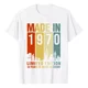 thumbnail image 1 of Made In 1970 Camiseta Blanca Con Estampado Gráfico, 1 of 5