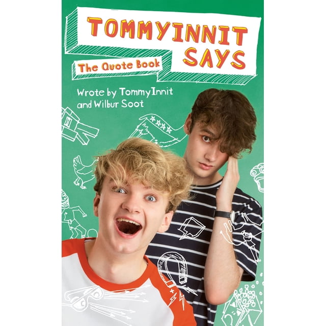 Libro Quercus TommyInnit Says The Quote Book Nuevo