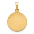 thumbnail image 3 of Finest Gold 14K Yellow Gold Polished & Satin St. Anne Medal Hollow Pendant, 3 of 3