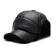thumbnail image 1 of Gorra de invierno para hombre con orejeras de piel sintética y mangas abullonadas, 1 of 1