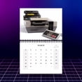 thumbnail image 5 of Buy 2 get 10% off Desk Calendar 2025,12 Monthly Wall Calendar Assorted Patterns, Easy To Hang, 5 of 5