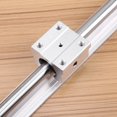thumbnail image 3 of 2pcs SBR12-800mm 12MM Linear Rail Shaft Guide Linear Bearing Rail Slide Guide Shaft + 4pcs SBR12UU Slide Bearing SlideBlocks, 3 of 8