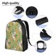 thumbnail image 5 of Fotbe Snake And Floral Mochila de Viaje para Laptop, Mochila Ejecutiva Delgada y Resistente 15.6", 5 of 8