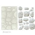 thumbnail image 2 of Stamperia Soft Maxi Mould A5-Silent Sea Fossils, 2 of 4