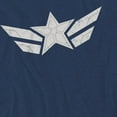 thumbnail image 3 of Captain America : T-Shirt Star Adulte Brave New World, 3 of 6