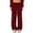 Wine -CW23, variant on Nestiefly Wide Leg Sweatpants Women Fleece Sweat Pants Fall Spring Clothes 2026 Baggy Jogger Sweatpant with Pockets Yellow S