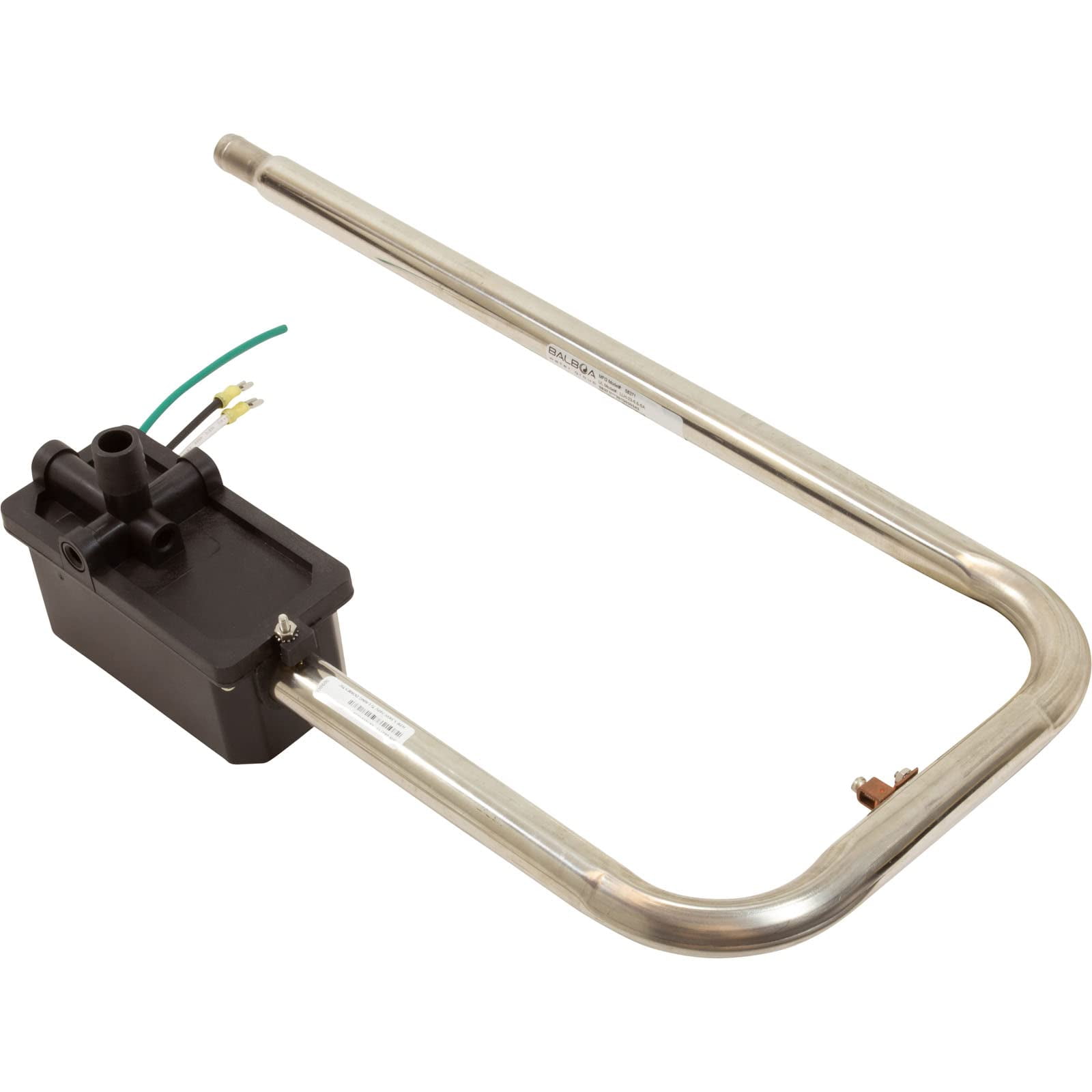 <p>Balboa Water Group 58371T Heater FloThru BWG 230v 5.5kW Slide Connecter Titanium</p>