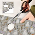 thumbnail image 6 of Yayeee Faucet Mat for Kitchen Sink 30" Diatomite Long Splash Guard Pad, Gray Floral Ghost, 6 of 7