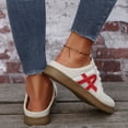 thumbnail image 7 of CHICVOMEY Women's Vintage Platform Mules - Slip-On Walking Shoes for Women with Comfortable Sole - Retro Casual Mules for Campus Daily Wear, 7 of 7