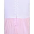 thumbnail image 4 of UKAP Robe d'Été Bébé Col Rond Robe de Soirée Sans Manches Robes Tutu Bloc de Couleur Été Rose 100, 4 of 6
