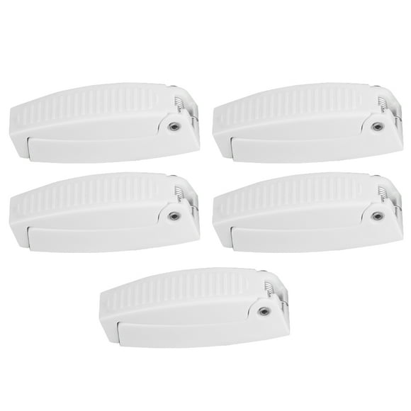 White Practical Door Catch Holder Latch, RV Door Hatch, Campers Use For RV Trailers