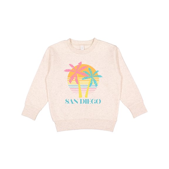 Inktastic San Diego California Beach Vacation Toddler Sweatshirt