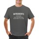 thumbnail image 1 of Camiseta INTROVERTS camisetas gráficas ropa bonita ropa kawaii camiseta gráfica para hombres, 1 of 6
