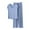 #0098-Light Blue, variant on Ailaofu Women's Buttery Soft Modal Pajama Set - Breathable 2-Piece Lounge Sleepwear with Elastic Waist