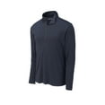 thumbnail image 3 of Sport Tek Adult Male Men Heather Long Sleeves Pullover Deep Navy Hthr Small, 3 of 4