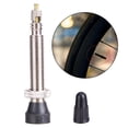 thumbnail image 1 of Válvula de neumático sin cámara para bicicleta, extensión de reparación de bicicleta de carretera, vástago de válvula Presta de 45mm, llanta Macarena Vástago de válvula de neumático sin cámara de bicicleta, 1 of 8