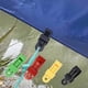 thumbnail image 3 of Set of 10 Tarpaulin Clamps, Clips/Attachment/Elastic Tarpaulin Tensioner, Robust and Adjustable Locking Handle for Tarpaulin and Shade Cloth (10pc) B, 3 of 5