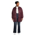 thumbnail image 2 of Time and Tru Women's Onion Belted Barn Coat, Sizes XS-3X, 2 of 5