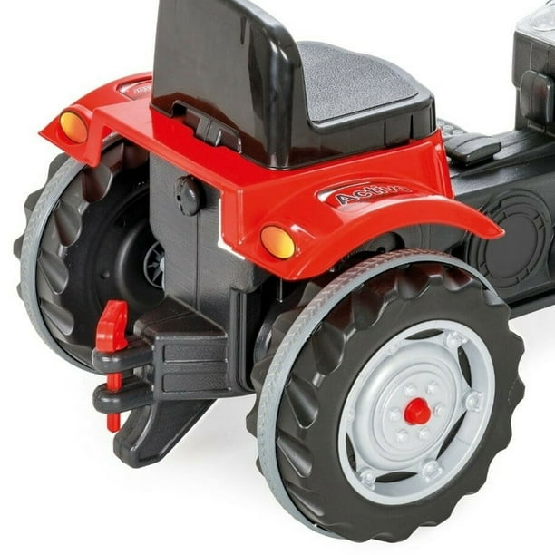 Pilsan Tracteur à pédale pour enfant avec chargeur pour enfants à
