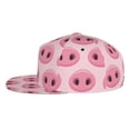 thumbnail image 3 of Balery Baseball Cap Flat Bill Hats for Men Adjustable Size for Running Workouts and Outdoor Activities All Seasons Dad Hat(Pig Nose ), 3 of 9