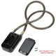 thumbnail image 2 of Candado para bicicleta de 31,4 pulgadas, seguridad antirrobo, control remoto inalámbrico, bloqueo de alarma, contraseña, indicación LED, resistente al agua para uso en interiores y exteriore, 2 of 5