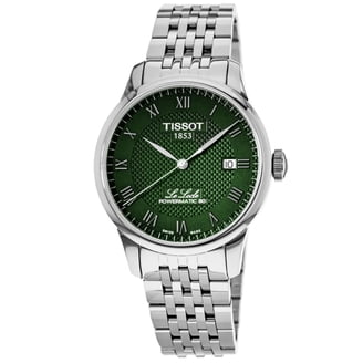 Tissot Men's T035.627.16.051.00 Black Alligator Leather Swiss