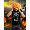 thumbnail image 3 of Tstars Skeleton Shirt Mens Rib Cage Costume Adult Funny Halloween Shirts for Men, 3 of 6