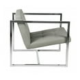 thumbnail image 3 of Whiteline Imports Lisa Faux-leather Accent Chair, 3 of 8
