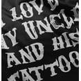 thumbnail image 5 of Love Uncle Tattoos Cute Rebellious Toddler Boy Girl T Shirt Infant Toddler Brisco Brands 6M, 5 of 6