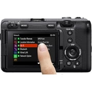 Sony FX3A Full-Frame Cinema Camera, 12.1MP Full-Frame CMOS Exmor R Sensor + + 64GB Memory + Stabilizing Grip + Software Pack +More (Value Bundle) (International Version)