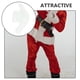 thumbnail image 4 of Abrigo de piel sintética LED navideño para mujer, disfraces de escenario, prendas de vestir para club nocturno, chaquetas de bailarina, talla L (blanco), 4 of 8