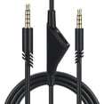 thumbnail image 4 of Yimiti For Sturdy 2M Black Headphone Cable With Volume Control For Astro A10/A30/A40,Black 2, 4 of 9