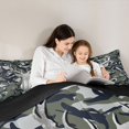 thumbnail image 5 of Homewish Animal Deer 2pcs Bedding Comforter Set For Children Teens,Abstract Camo Twin Comforter Sets,Geometric Camouflage Breathable Bedding Set,Breathable Home Decor,Reversible, 5 of 8