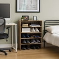 thumbnail image 4 of IRIS 5-Tier Multi-Purpose Organizer Shelf, Ash Brown, 4 of 8
