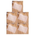 thumbnail image 1 of Tholdsy Rejilla transparente Botón a presión Bolsas de documentos de PVC Estuche de archivo Suministros de papelería de oficina Type3 NO3, 1 of 4