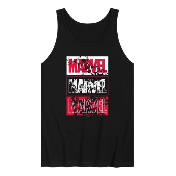 Marvel - Black Panther Stacked Logo - Men's Sleeveless Graphic Tank