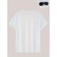 thumbnail image 3 of Camiseta cómoda para hombre, camisetas informales de verano, camisetas para actividades diarias, camisetas de ocio., 3 of 7