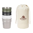thumbnail image 3 of 4 vasos apilables de acero inoxidable de 300 ml de capacidad y ligeros. Estilo B, 3 of 9