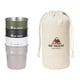 thumbnail image 3 of 4 tazas de acero inoxidable para acampar, vasos para beber con bolsa de transporte, capacidad de 300 ml, taza para beber, taza de café para viajes al Estilo B, 3 of 8