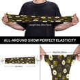 thumbnail image 2 of Sun Protection Arm Sleeves for Men Women, Honey Bees With Flowers Sleeves to Cover Arms with Thumb Hole Cooling Sleeve, 2 of 6