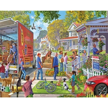 Puzzle 1000 Pezzi White Mountain - Paesaggio Yellowstone Natura Americana