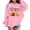 Pink, variant on Kids Boys Girls Hooded Jacket Cartoon Prints Hoodie Sweatshirt Toddler Child Pullover Zip up Sweatshirt Men