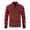 Wine, variant on Gaexia Men's Shapewear Shirt Autumn Winter Business Casual Two Collar Comfortable Stretchable(XXXL,Red)