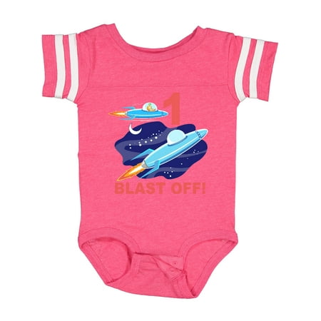 

Inktastic Outer Space 1st Birthday Gift Baby Boy or Baby Girl Bodysuit