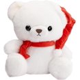 thumbnail image 1 of Navidad Oso Bubu blanco 23 cm, 1 of 1