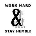thumbnail image 2 of Carpentieri, Natalie 20x24 Gold Ornate Wood Framed with Double Matting Museum Art Print Titled - Work Hard And Stay Humble, 2 of 4